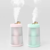 Ultrasonik Hava Nemlendirici Buhar Makinesi Aromaterapi Difüzörü Işıklı BMX-16 - 2