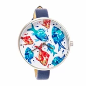 Anemoss Akvaryum Kadın Deri Kol Saati thumbnail 1