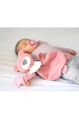 Babyjem Diş Kaşıyıcılı Uykucu Ayıcık Gül Kurusu - 1