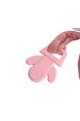 Babyjem Diş Kaşıyıcılı Uykucu Ayıcık Gül Kurusu - 6