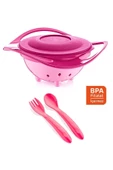 Babyjem Dökülmeyen Tabak & Mama Kaşık Çatal Takımı thumbnail 4