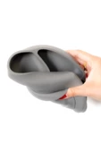 Babyjem Vakum Tabanlı Silikon Tabak Gri - Bpa Içermez thumbnail 4