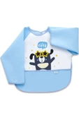 Babyjem Baby Jem Poli Muşamba Kollu Mama Önlüğü (NOT: ÖNÜ ASLAN DESENLİDİR) - 1