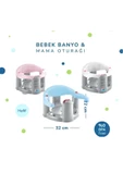Babyjem Önden Açılır Banyo & Mama Oturağı 636 Beyaz - 7