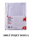10 Renk Telli Dosya ve 100lü Poşet Dosya - 2