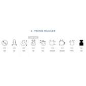 Kama Frenli Oynak Tablalı 150x40 mm Teker Siyah Burçlu Ağır Yük Tekeri - 2