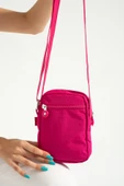 M 227 Mega Bag Krinkıl Kumaş Unisex Küçük Omuz Çantası, Telefonluk - 2