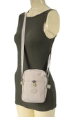 M 227 Mega Bag Krinkıl Kumaş Unisex Küçük Omuz Çantası, Telefonluk - 6
