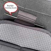 Bod Eva Oto Koltuk Arkası Koruyucu Eşya Düzenleyici Araç içi Organizer 2 li Set - 6