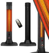 MirKraft Solaris 2200 W Karbon Elektrikli Isıtıcı –Gösterge - Uzaktan kumandalı - 4 Isı Ayarı - 2