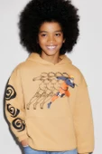 ERKEK ÇOCUK NARUTO BASKILI PAMUK KAPŞONLU SWEAT - 4
