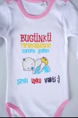 YENİ SEZON BUGÜNKÜ YARAMAZLIKLARIN SONUNA GELDİM YAZILI BEBEK ÇOCUK UZUN KOL PAMUK BADY ZIBIN - 7