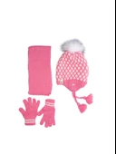 KİTTİ K2170-07 4-8 YAŞ ATKI BERE ELDİVEN SET - 2