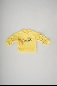 KIZ BEBEK CARROT FİGÜRLÜ BİSİKLET YAKA KADİFE TAKIM - 9
