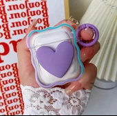 Airpods Pro Uyumlu Sevimli Kalpli Silikon Kılıf - 4
