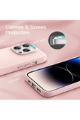 Iphone 14 Pro Max Uyumlu Kılıf Silinebilir Logosuz Lansman Kılıf - 4