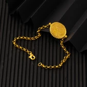 22 Ayar Altın Çeyrek Reşatlı Bileklik thumbnail 4