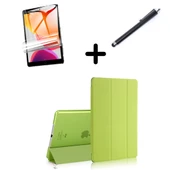 Apple iPad 5. / 6. Nesil Air 1 / 2 9.7 Kılıf Set PU Deri Smart Tablet Kilifi Ekran Koruyucu + Kalem - 12