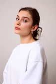 Kadın Gümüş Renk 2'li Vintage Cuff (Kıkırdak Küpe) - 4