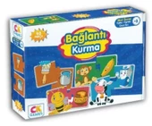 Eğitici Oyun Seti Bağlantı Kurma 40 Parça Puzzle - 1