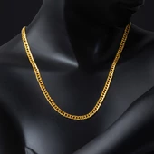 22 Ayar Gurmet Altın Zincir - 55 cm thumbnail 2