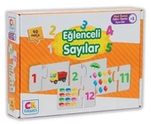 Eğitici Oyun Seti Eğlenceli Sayılar 40 Parça Puzzle - 1