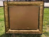 Vintage Siyah Oyma Desenli Çerçeveli Ayna 80x95 cm - Dekoratif Ayna - 5