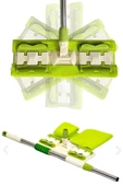 Tilbe Home Sihirli Teleskobik Mop Multi Fonksiyonel Ayarlanır Mikrofiber Mop Paspas Ev Bakım ve Temizlik Seti - 2