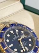 Rolex Submariner 41mm Altın Çelik Kordon Erkek Kol Saati 126613LB - 8