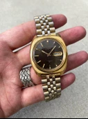 Seiko Classic 37 mm Çelik Kordon Vintage Erkek Kol Saati 2. El thumbnail 5