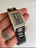 Bvlgari Rettangolo Kauçuk Kordon Erkek Kol Saati RT45S 2. El thumbnail 9