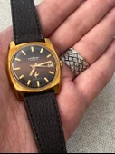Pallas Adora 37 mm Deri Kordon Vintage Erkek Kol Saati 2. El - 4