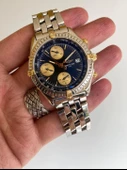 Breitling Chronomat 40mm Altın Çelik Kordon Erkek Kol Saati B13048 2. El thumbnail 7