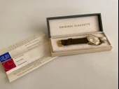GUB Glashütte 03758 Altın Kaplama Vintage Kurmalı Kol Saati 36mm - 2