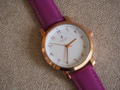 Hulyah London Arapça Deri Kordon Kadın Kol Saati 40mm A06 - 2