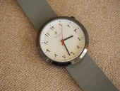 Hulyah London Arapça Deri Kordon Kol Saati 40mm A02 - 1