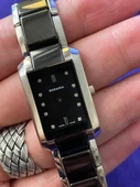 Rodania Davos 31x20mm Seramik Kordon Pırlantalı Kadın Kol Saati 25092.48 - 7
