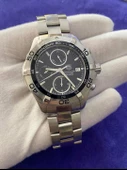 Tag Heuer Aquaracer CAF2110 Çelik Kordon Erkek Kol Saati 2.El - 5
