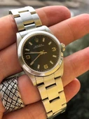 Rolex Oyster Perpetual Safir Cam Çelik Kol Saati 30 mm Unisex - 2