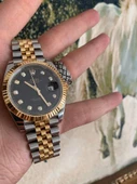 Rolex 126333 Datejust Altın Çelik Pırlantalı Kol Saati - 1