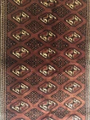 ANTİK İRAN TÜRKMEN EL DOKUMASI YÜN HALI 145x104cm 1.5m2 - 4