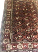 ANTİK İRAN TÜRKMEN EL DOKUMASI YÜN HALI 145x104cm 1.5m2 - 7