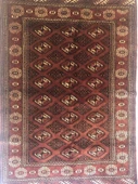 ANTİK İRAN TÜRKMEN EL DOKUMASI YÜN HALI 145x104cm 1.5m2 - 3