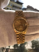 Rolex Datejust 16018 36 mm Full Altın Erkek Kol Saati - 9