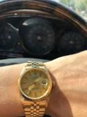 Rolex Datejust 16018 36 mm Full Altın Erkek Kol Saati - 5