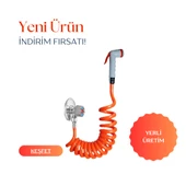 Plasyay Spiral Şattaf (Bide) Başlıklı Wc Taharet Matik 1/2 Rekor Bağlantılı Setler - 3