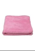 TİNEKE Kedi Ve Köpek Battaniyesi yumuşak Welsoft Peluş Yıkanabilir 1 ADET PEMBE küçük boy 80x60 - 1