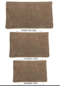 TİNEKE Kedi Ve Köpek Battaniyesi yumuşak Welsoft Peluş Yıkanabilir 1 ADET KAHVERENGİ küçük boy 80x60 - 1
