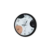 Vitale Desenli Duvar Saati Siyah AK.GLB0023 - 1