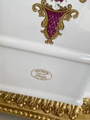 Mignon Decore J'limoges Ala Main Antika Porselen Masa Saati - 8